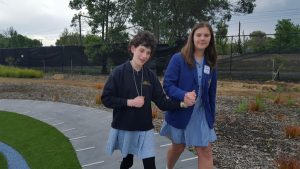 Twins take the lead in fun run