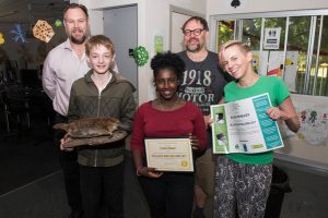 Primary school helps platypus