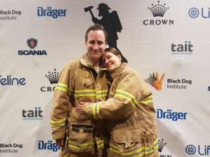 Volunteers climb for cash