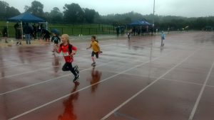 Never too wet to run