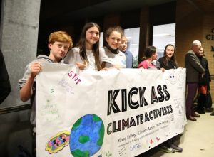 Students strike for climate