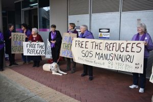 Grandmas call for refugee action