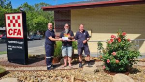 CFA donate funds for Community meals