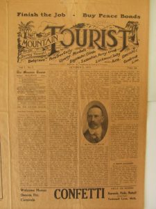 The discovery of the oldest newspaper in the Dandenongs