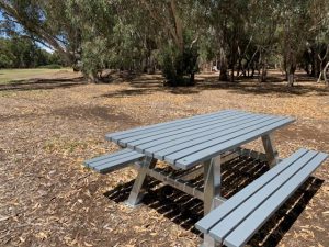 Recyled picnic tables to be added to national park
