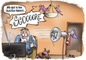 Cartoon: federal election