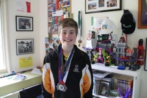 Young triathlon star heads to National Games