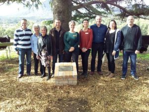 Mayor of Knox celebrates cairn restoration with The Basin community