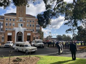 Ambulance Victoria farewell Chas Martin