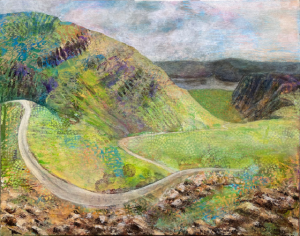 Local artist’s “colourful but recognisable” exhibition at Miller’s Homestead