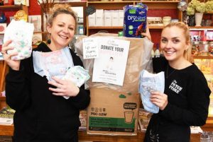 The Patch Store taking part in a nappy access initiative