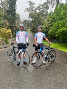Two Ferntree Gully cyclists ride for Sri Lankan cancer hospital
