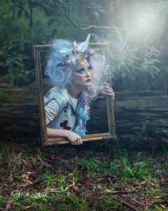 Photographer and digital artist host a creative fine art portrait workshop in Ferny Creek