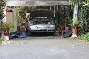 Exploding gas cylinder injures two in Upwey
