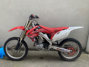 Police seeking owner of lost dirt bike