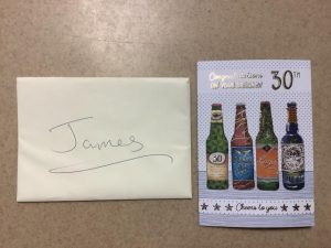Police seek to reunite birthday boy with lost card