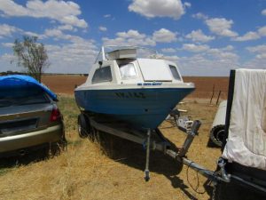 Police search for owner of boat towed through The Basin