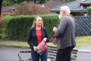 Labor candidate Mary Doyle on her second tilt for Aston