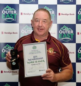 Representatives from Monbulk Football club become outer eastlife membership