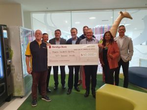 Emerald Rotary club hands over $50,000 in Fun Run money to Children’s Hospital