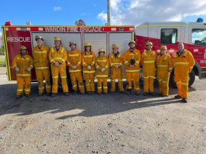 Monbulk CFA train in Road Crash Rescue