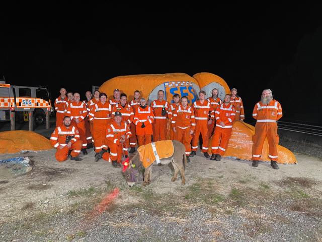 Local SES volunteers honoured by artwork