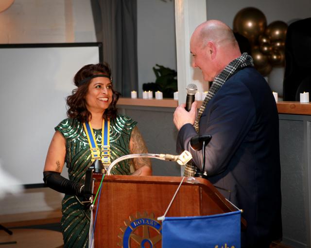 New president takes the helm of Emerald Rotary Club