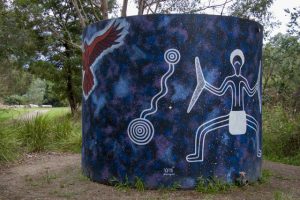 New water tank art acknowledes local Indigenous history and culture