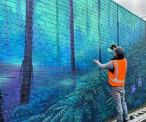 painting wonders on walls in ferntree