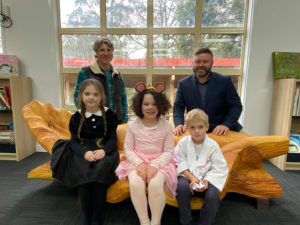 Sculpture the heart of new library upgrade at Mount Dandenong Primary School