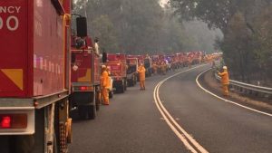 Knox strike team combat bushfire