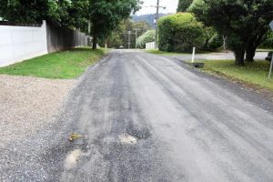 Next step for sealing of roads in Monbulk