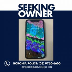 Mobile phone handed into Boronia Police