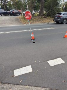 Sinkhole causes havoc in The Basin