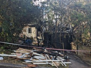 Teen hospitalised with burns as Tecoma family home destroyed