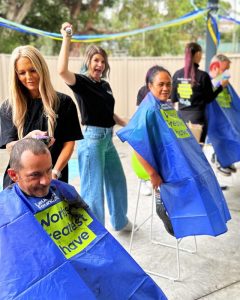 Hair hijinks ensue for cancer