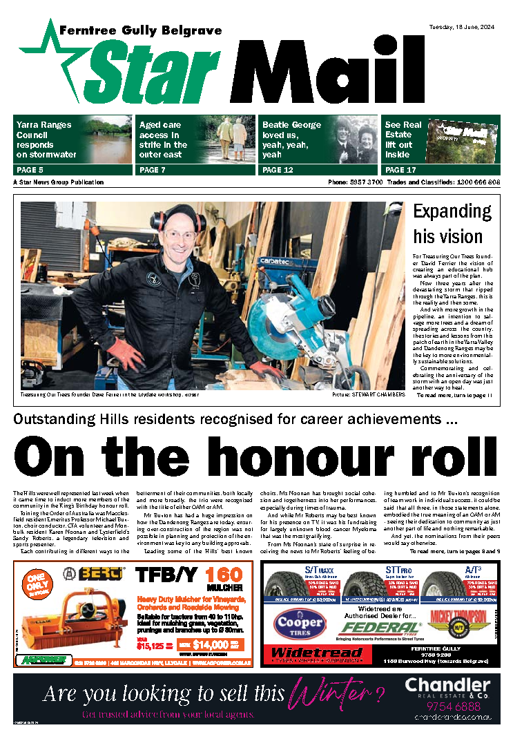 Mail Ferntree Gully Star Mail 18th June 2024 Ferntree Gully Star Mail