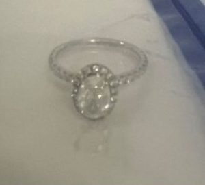 ‘Kevin and Simonne’ ring found on the Belgrave line