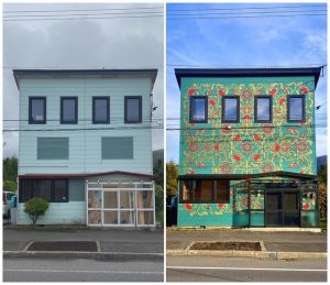 Monbulk artist’s mural adds vibrant colours to Japan’s Hokkaido region
