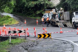 Landslide not forecast for repairs till New Year