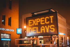 Vandal cuts line, commuters delayed