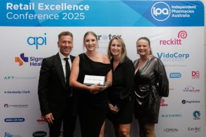 Emerald Village Pharmacy employee awarded by peak body