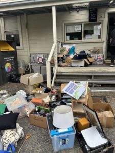 Dumping Isn’t donating