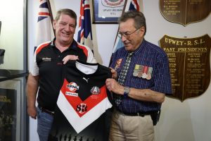Honouring heroes, new jersey to benefit RSL