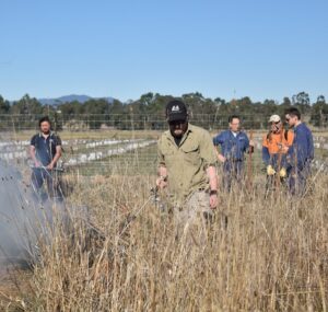 Cultural burn back to Spadonis Reserve to revitalise species
