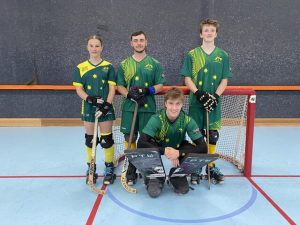 Four local players selected to represent Australia in under-19 roller hockey