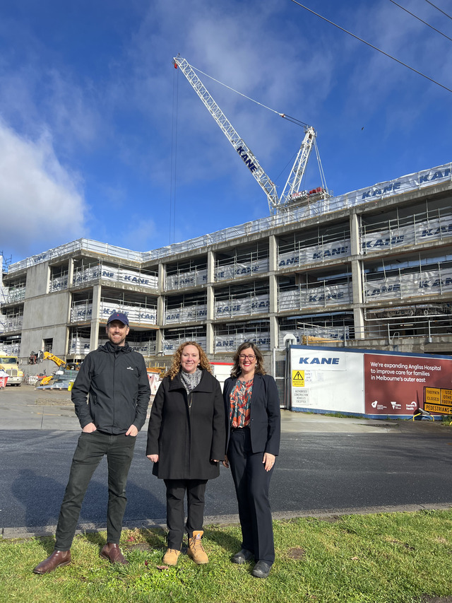 Angliss Hospital $112M expansion hits major milestone