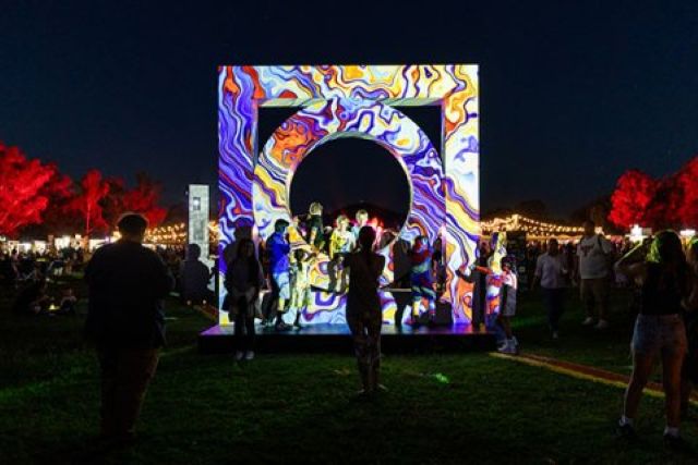 Pop up art in June