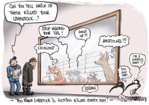 CARTOON: Livestock killers lineup