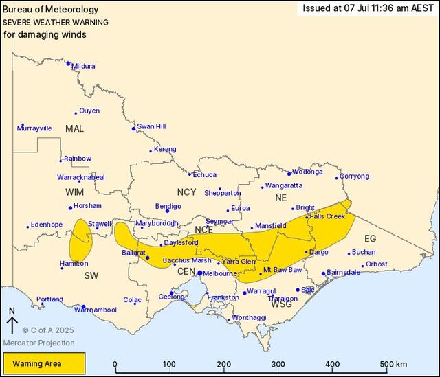Damaging cold front incoming across the state by Tuesday